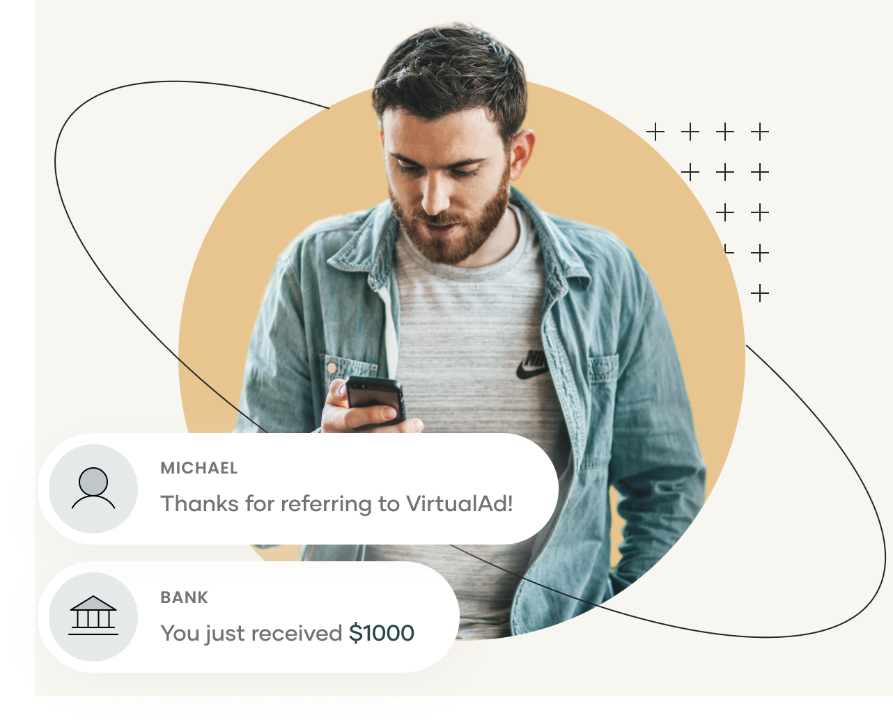 Referral program - earn $1000 for each referral